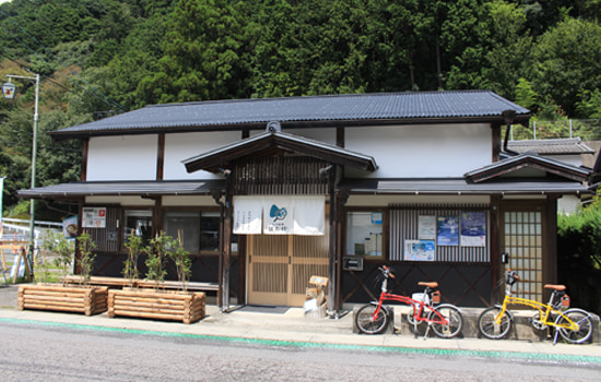 自転車で巡るイメージ