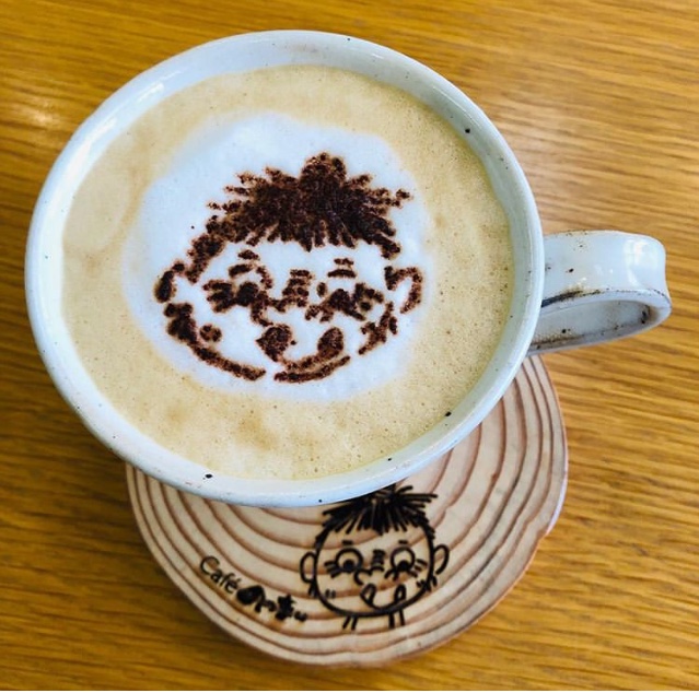 【オニスター賞】s.kさま　店名：caféのっきぃ　のっきぃカフェラテ
